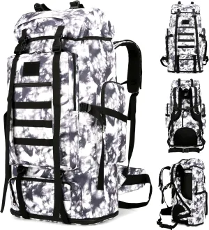 100L Hiking Backpacks Men Women Tactical Gear Back Pack Molle Bag Rucksack