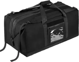 130L Tactical Travel Duffle Bag Large Capacity Waterproof Full-Access Opening Foldable Military Backpack Travel for Outdoor Camping Hunting Weekender Gym Traveling Workout Deployment