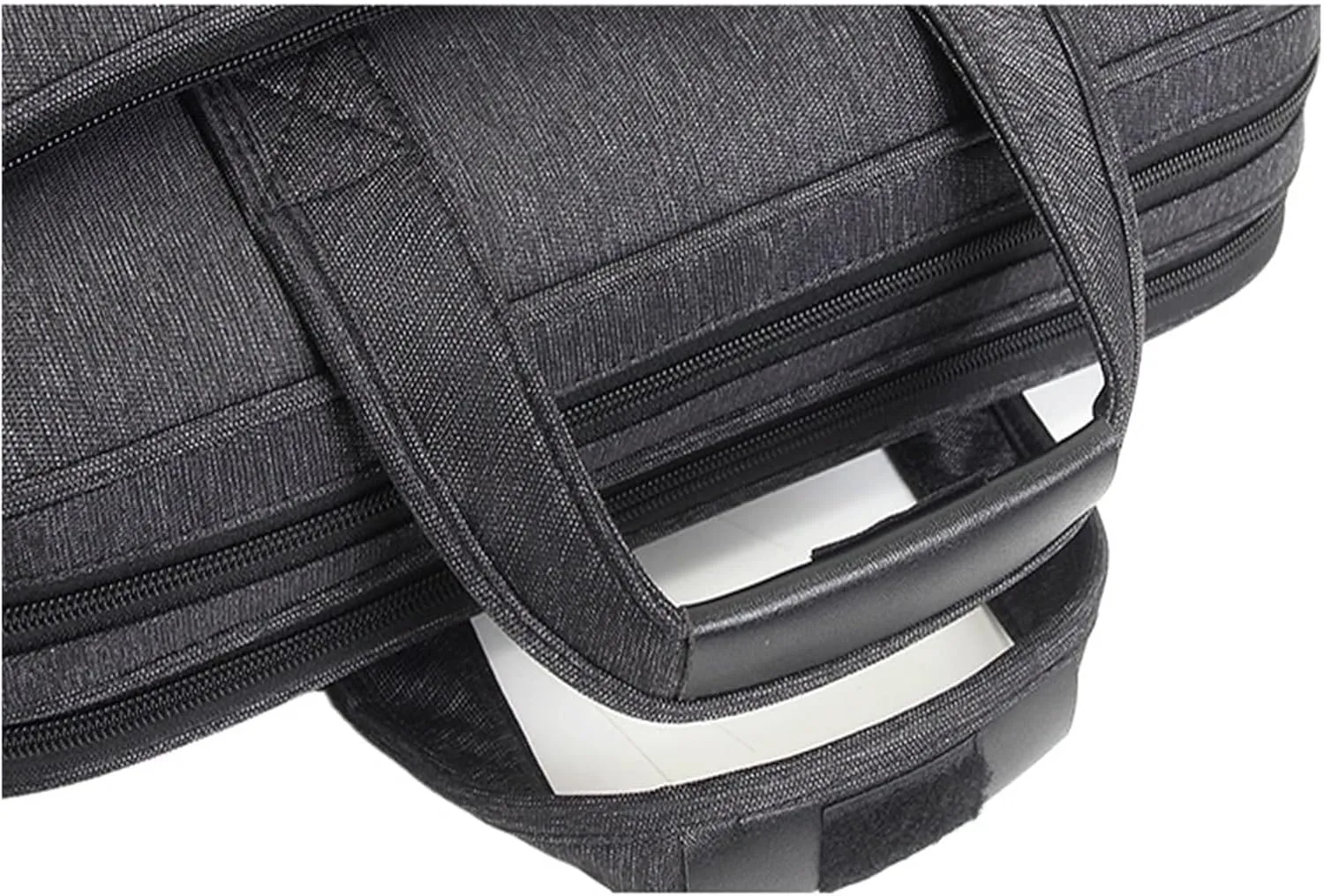 14 Inch Laptop Case, Waterproof Briefcase Expandable Design, Non Deformable Shoulder Bag for Business Professionals