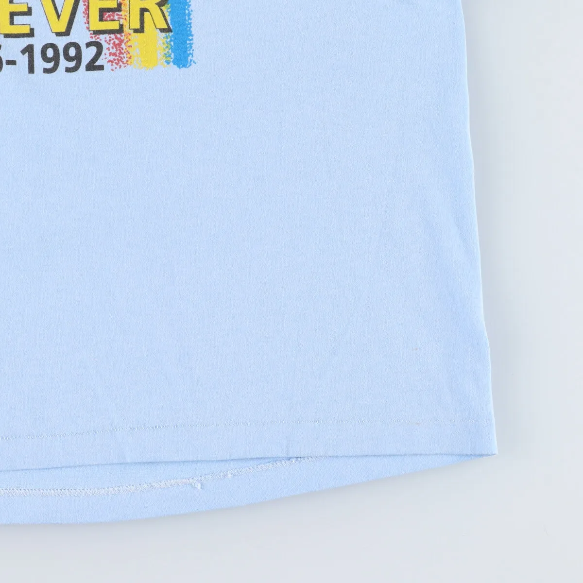 80'S Hanes Fifty-Fifty Blue Tag Printed T-Shirt Made in USA Men's L Vintage /eaa425336