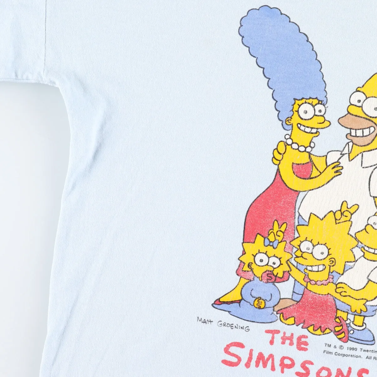 90'S FLIRTS THE SIMPSONS Simpsons character print T-shirt Men's XXL Vintage /eaa433050