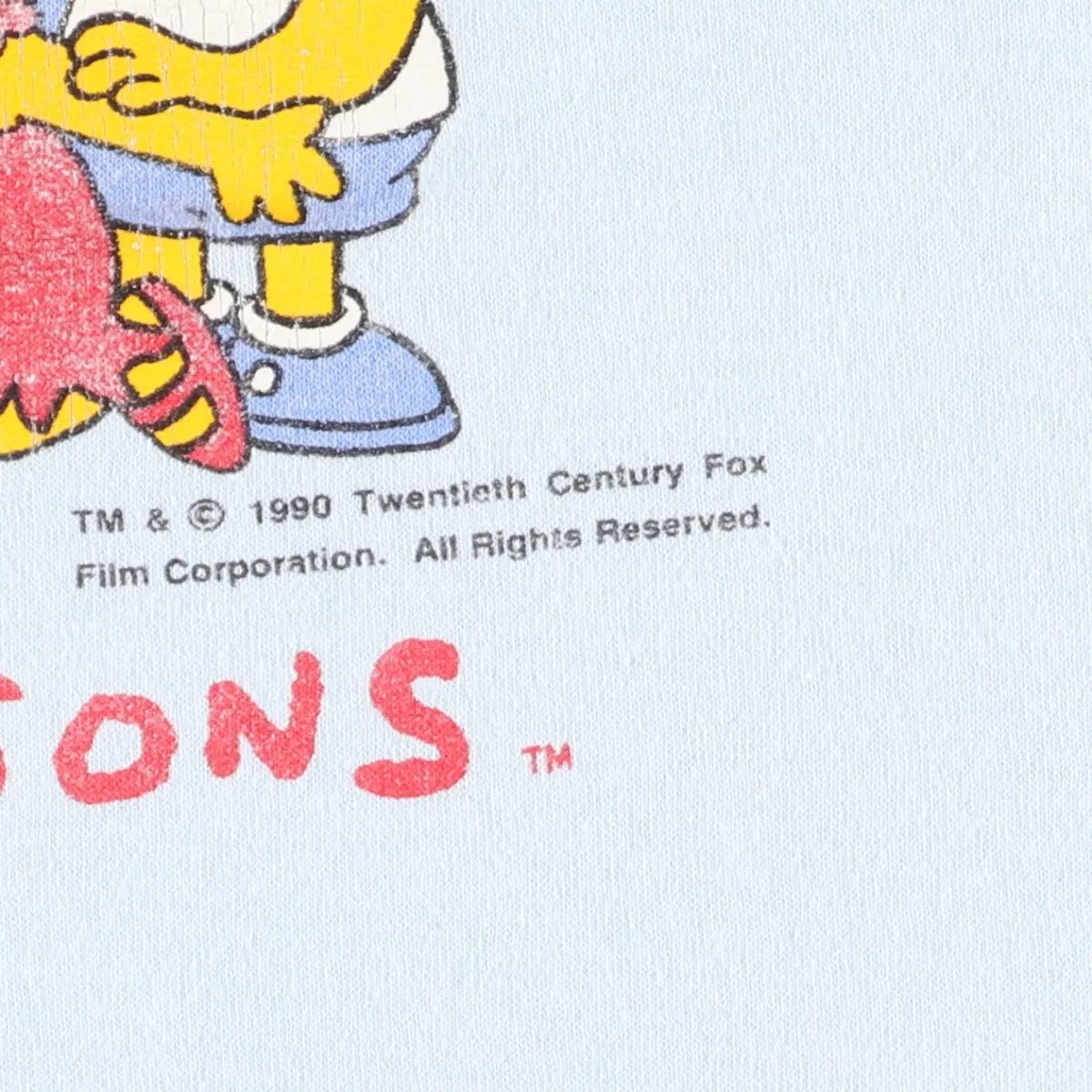 90'S FLIRTS THE SIMPSONS Simpsons character print T-shirt Men's XXL Vintage /eaa433050