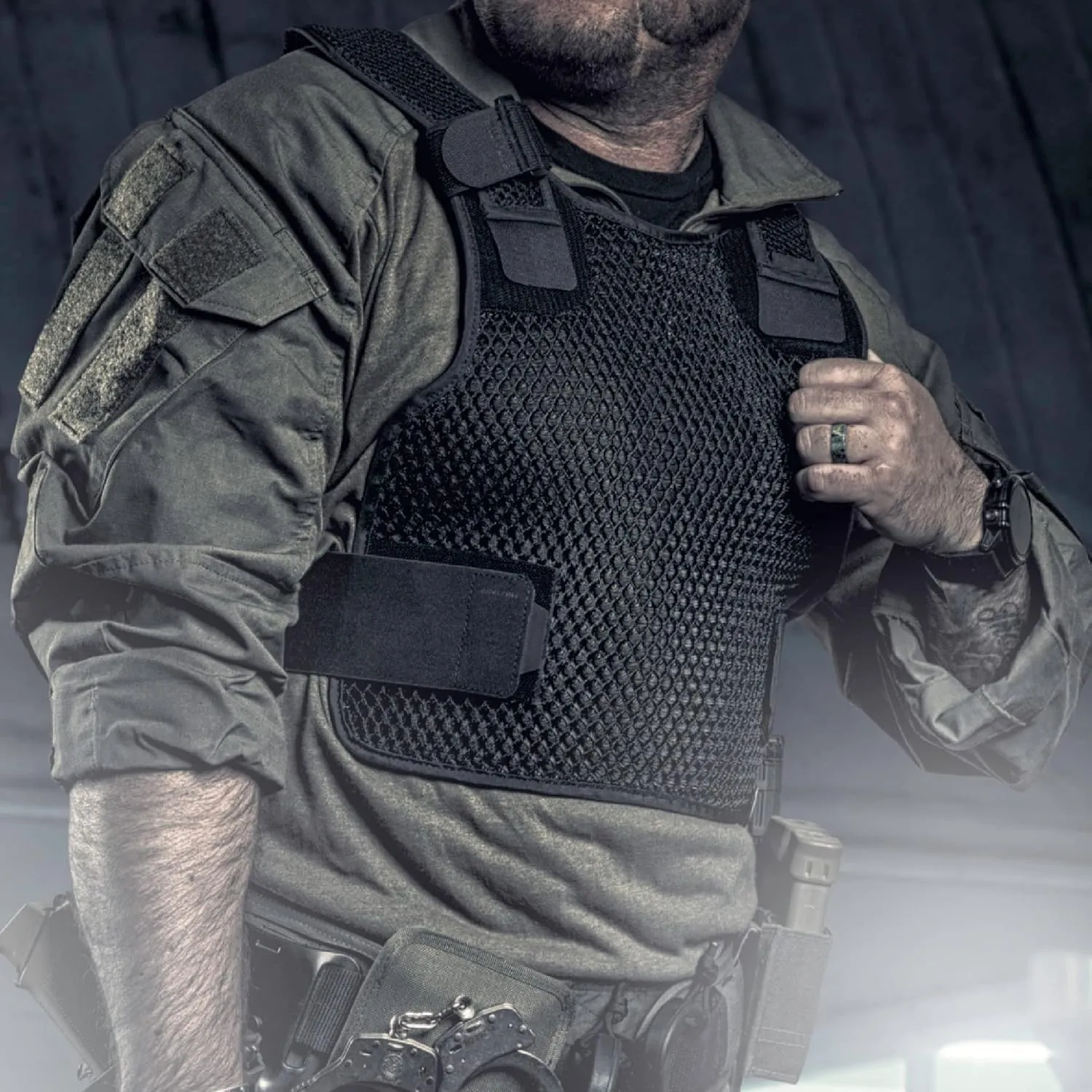 Adjustable Ventilation Vest - Helps Increase Air Flow Under Tactical Gear