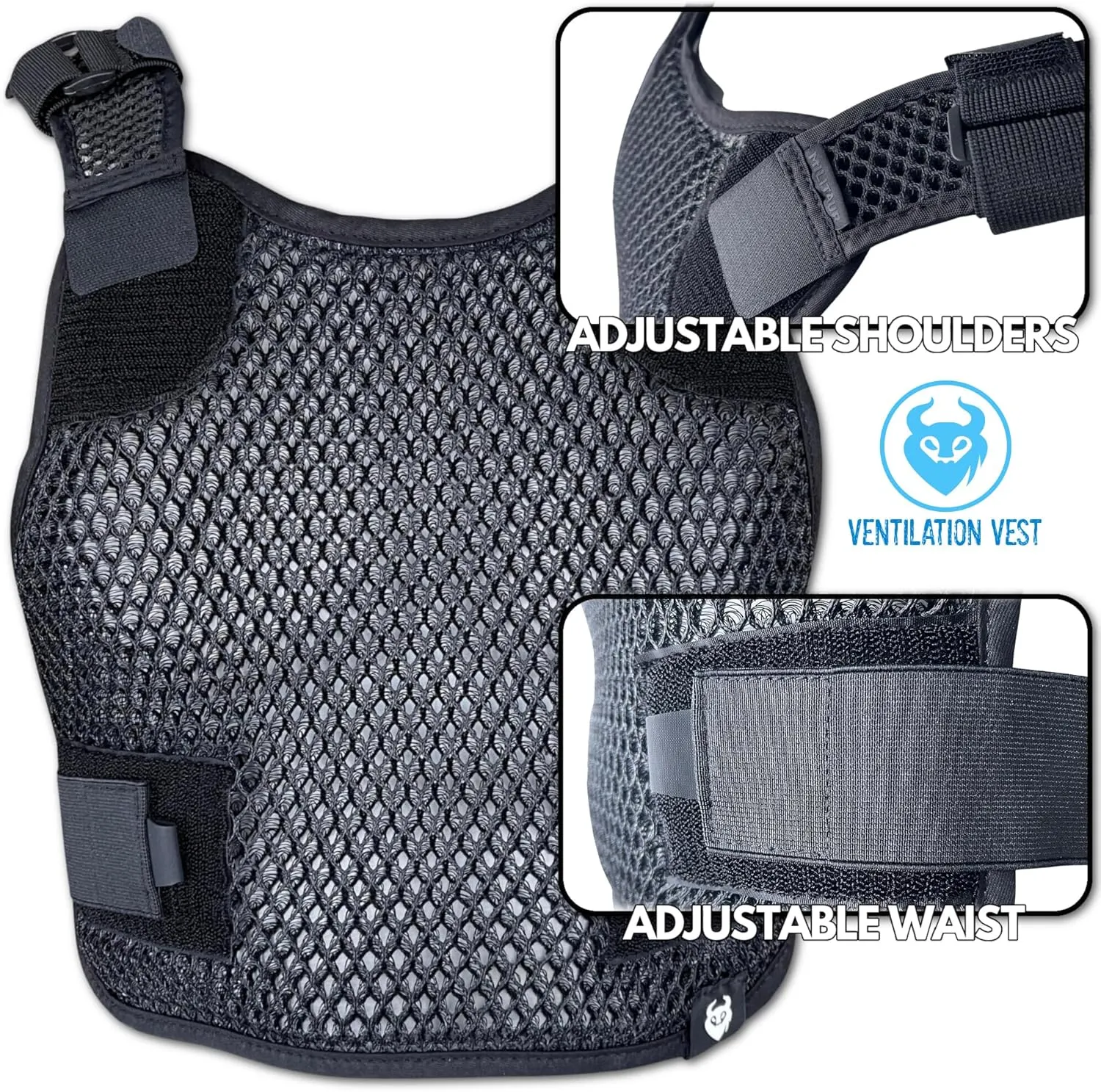Adjustable Ventilation Vest - Helps Increase Air Flow Under Tactical Gear