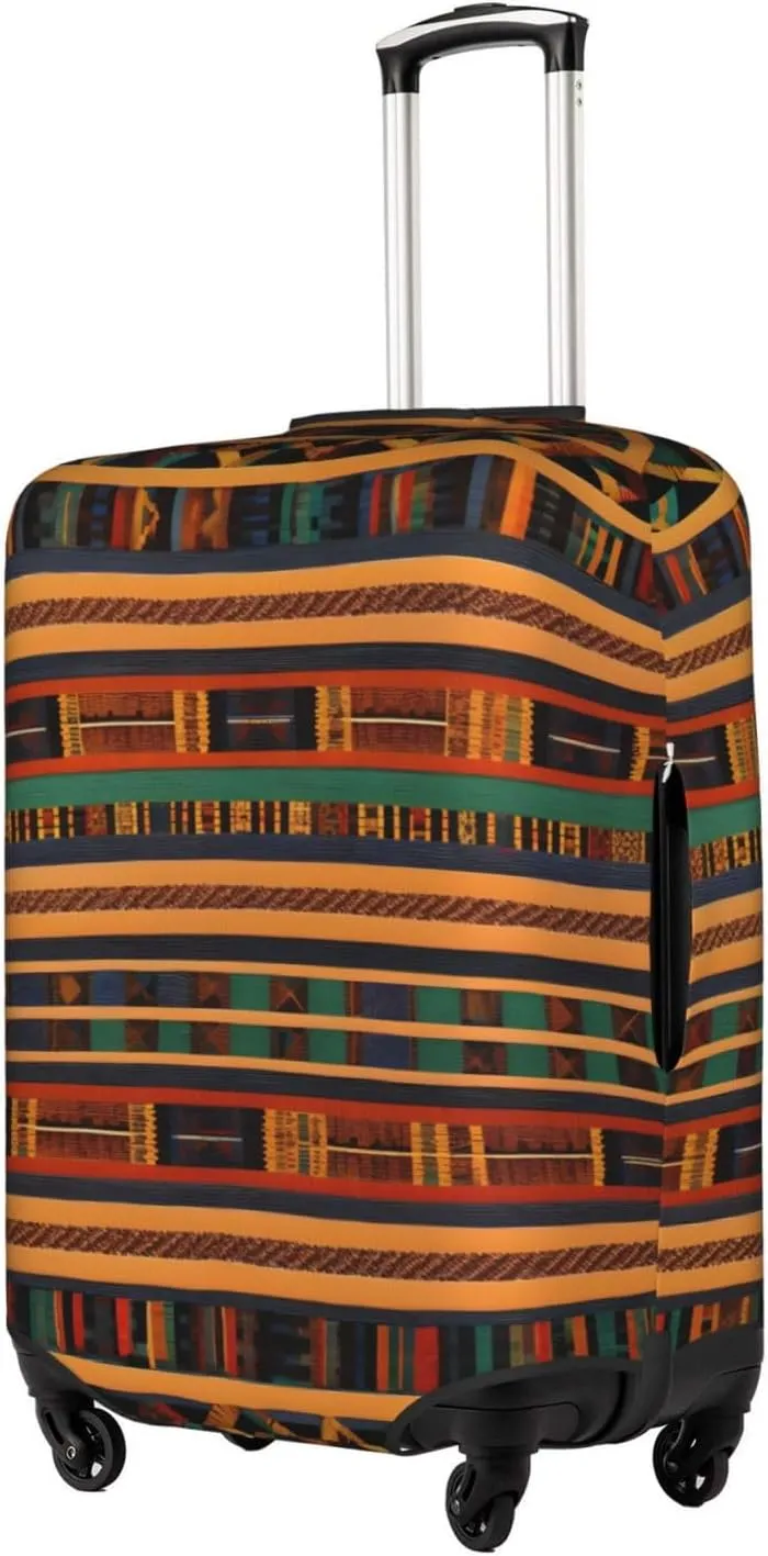 african weaving Print Washable Suitcase Cover Protective Luggage Cover Anti Scratch Travel Gear Protector