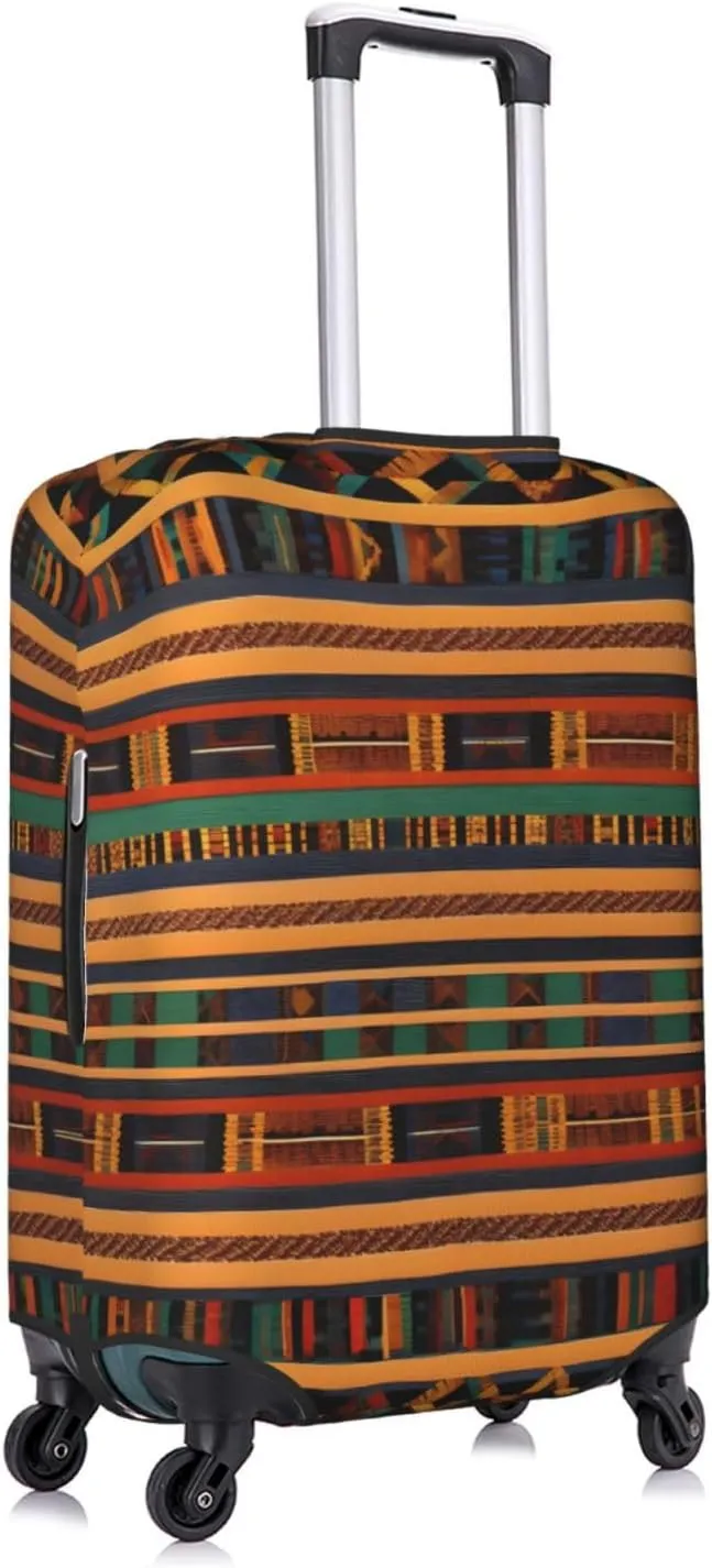 african weaving Print Washable Suitcase Cover Protective Luggage Cover Anti Scratch Travel Gear Protector
