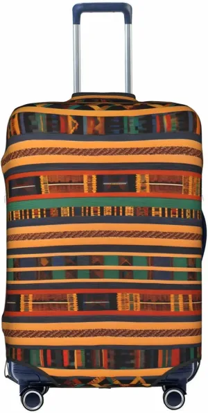 african weaving Print Washable Suitcase Cover Protective Luggage Cover Anti Scratch Travel Gear Protector