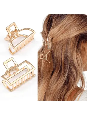 AMERY Hair Claw Clip Set - Gold