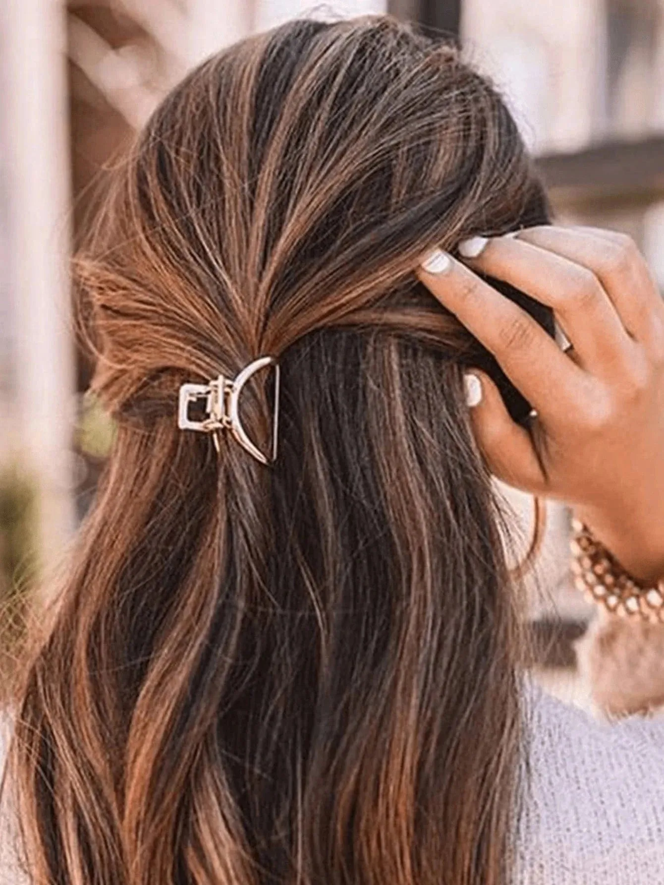 AMERY Hair Claw Clip Set - Gold