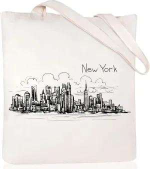 Andeiltech Canvas Tote Bag for Women Aesthetic Cute Cat Shopping Grocery Reusable Bags with Inner Zipper Women Gift