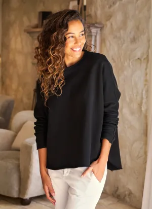 Anna Triple Fleece Long Sleeve Capelet
