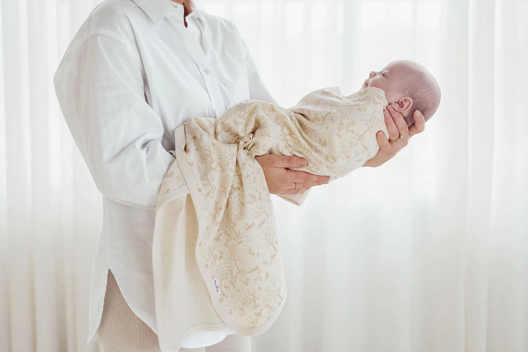Aster and Oak Woodland Distsy Baby Wrap