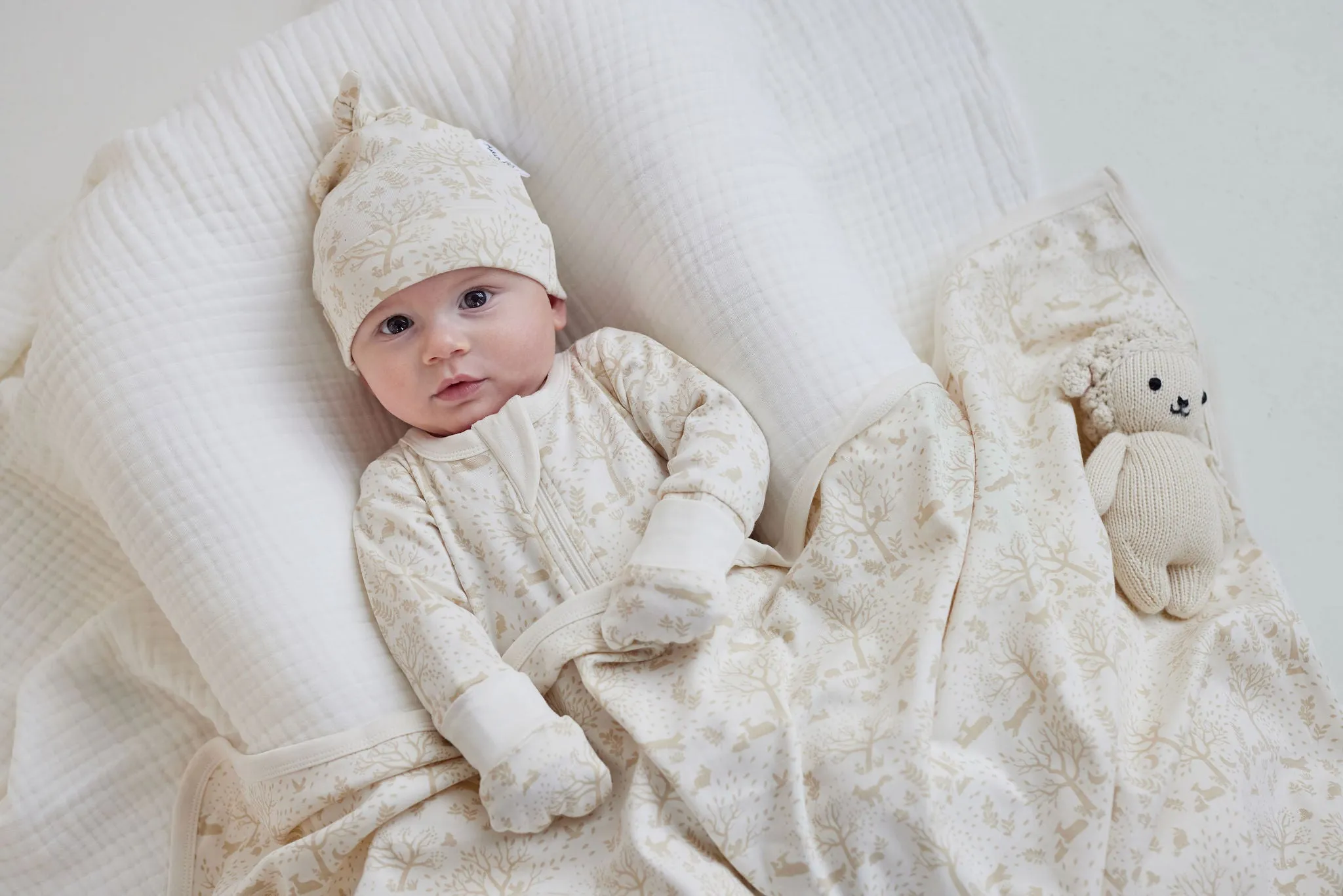 Aster and Oak Woodland Distsy Baby Wrap