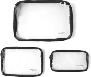 Baggallini Clear Travel Pouches