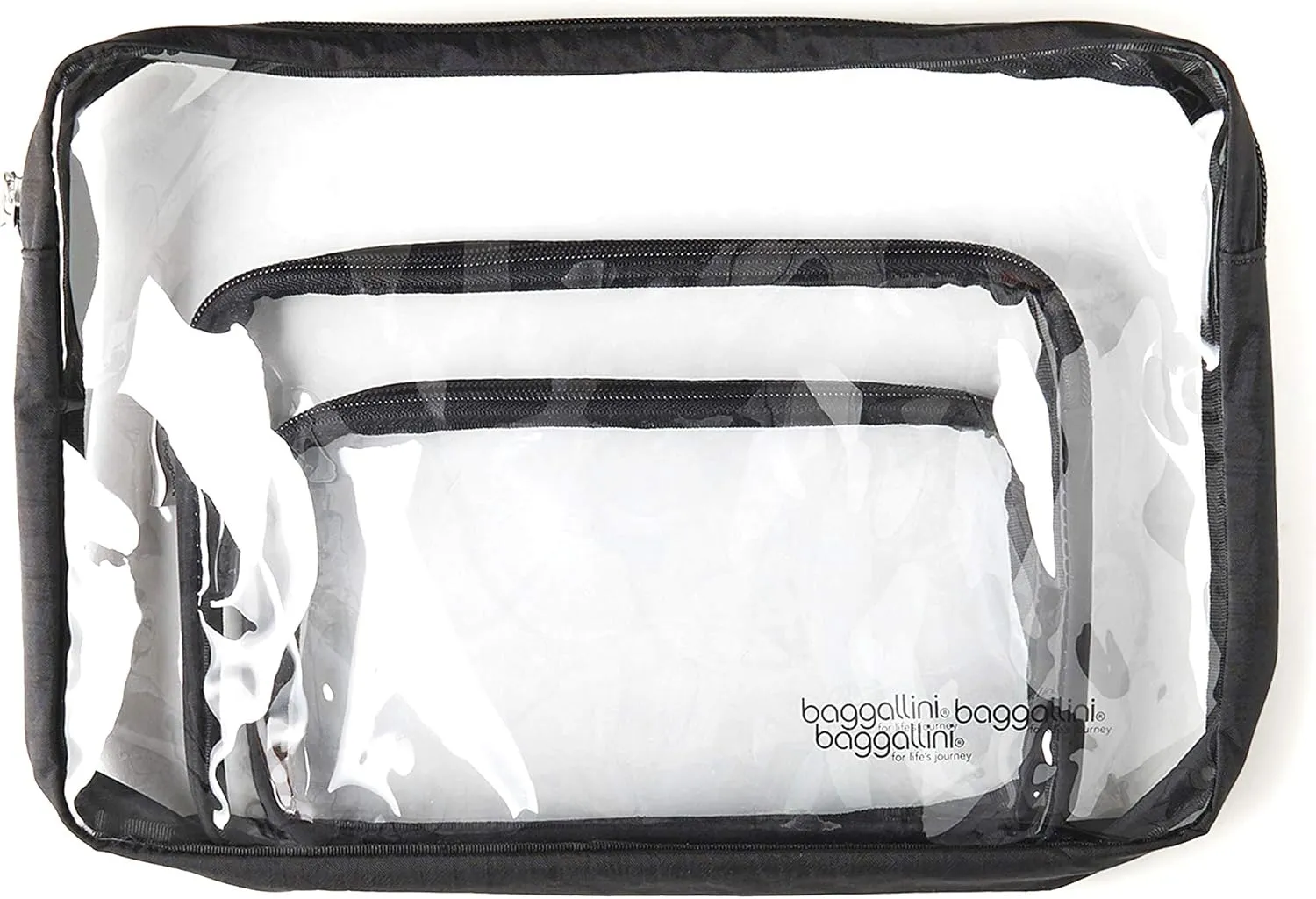 Baggallini Clear Travel Pouches