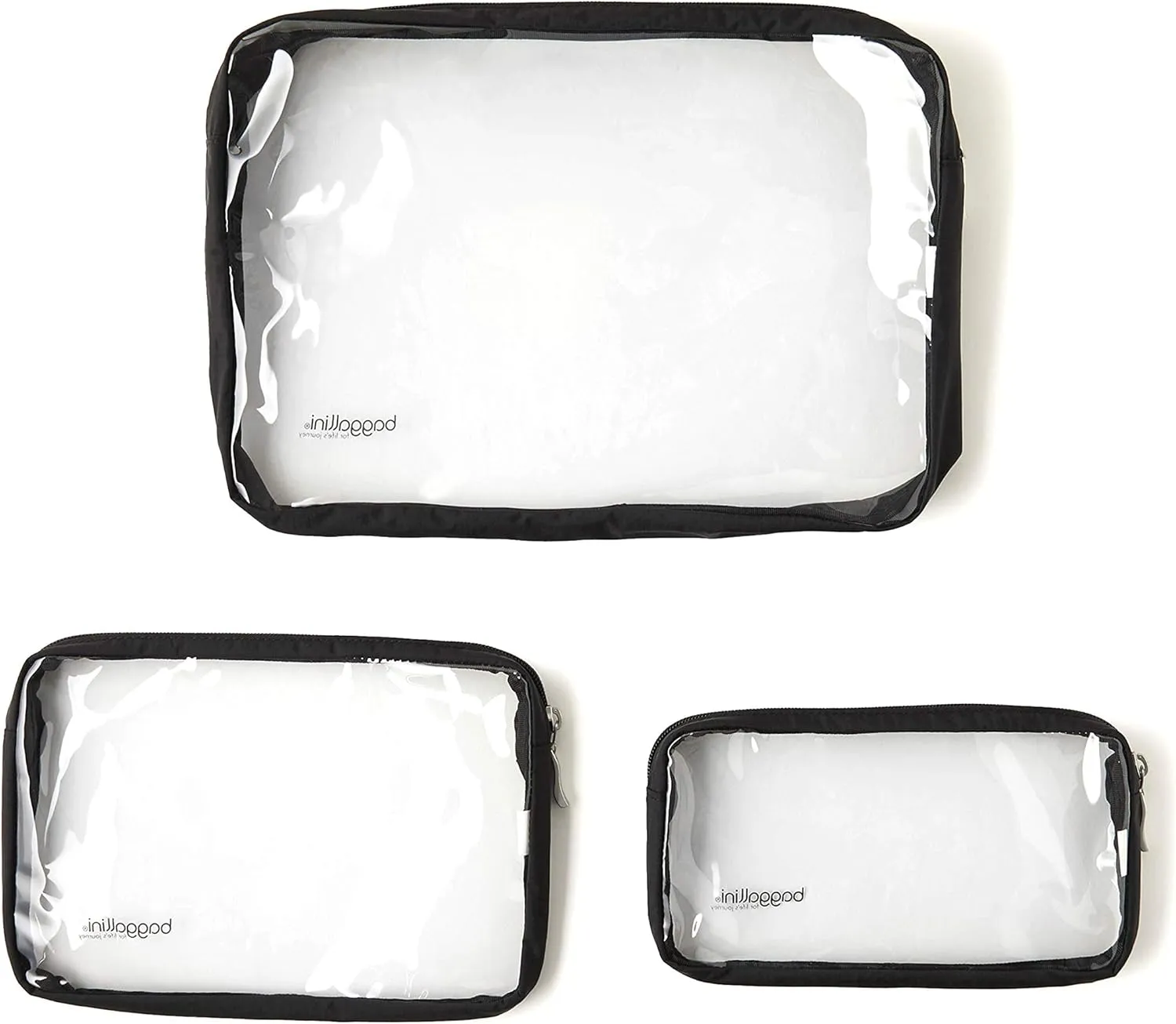 Baggallini Clear Travel Pouches