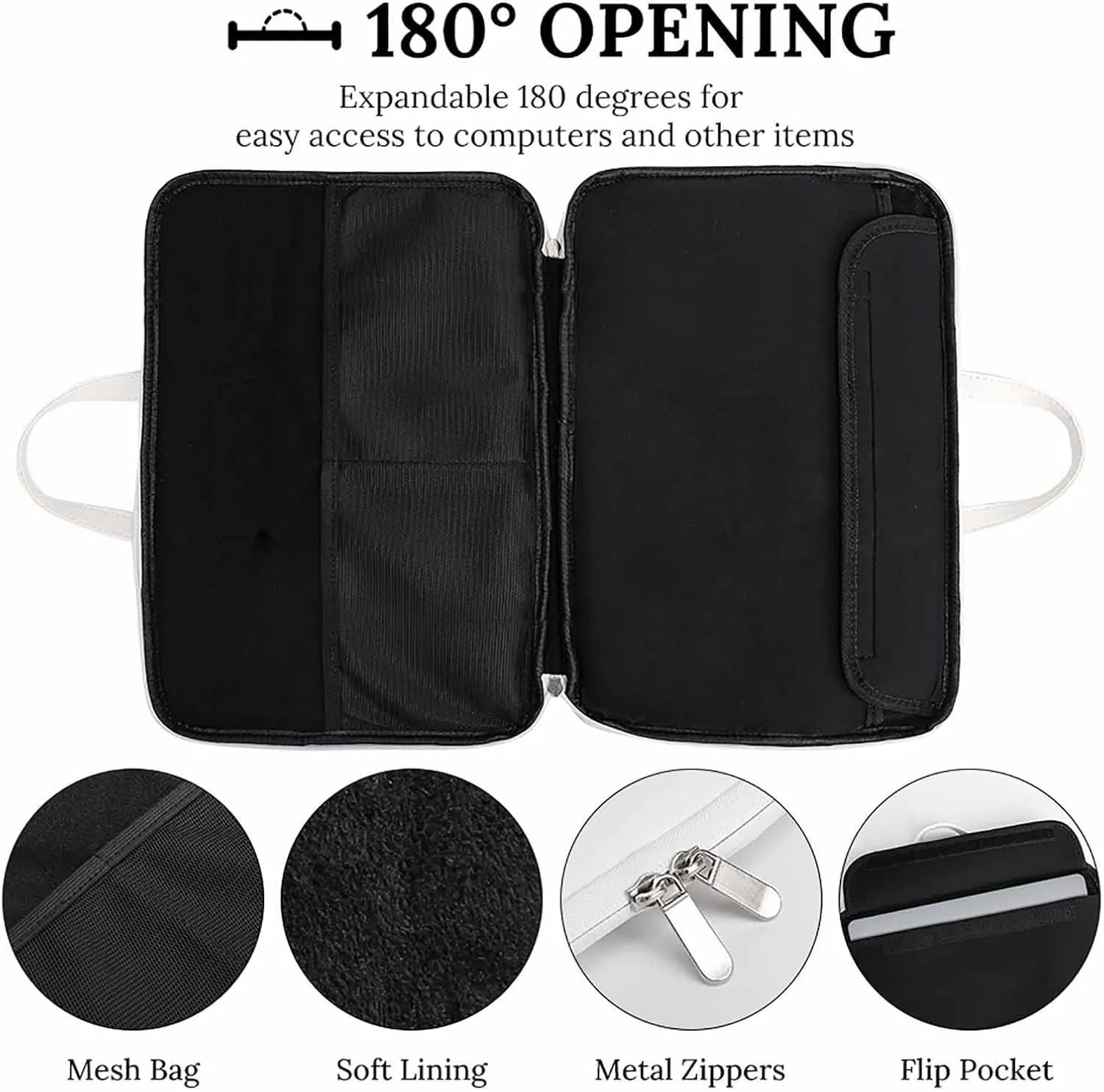 Baseball Logo Leather Bag Laptop Case Slim Water Resistant Computer Bags with Handle Briefcase for Work