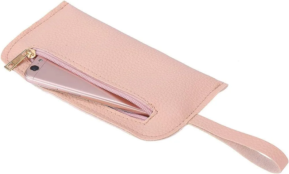 Beach Tote Bag 4 Packet Leather Solid Color Handbags Shoulder Bags Crossbody Hobo Bags Card Purse Work Travel Essential Z