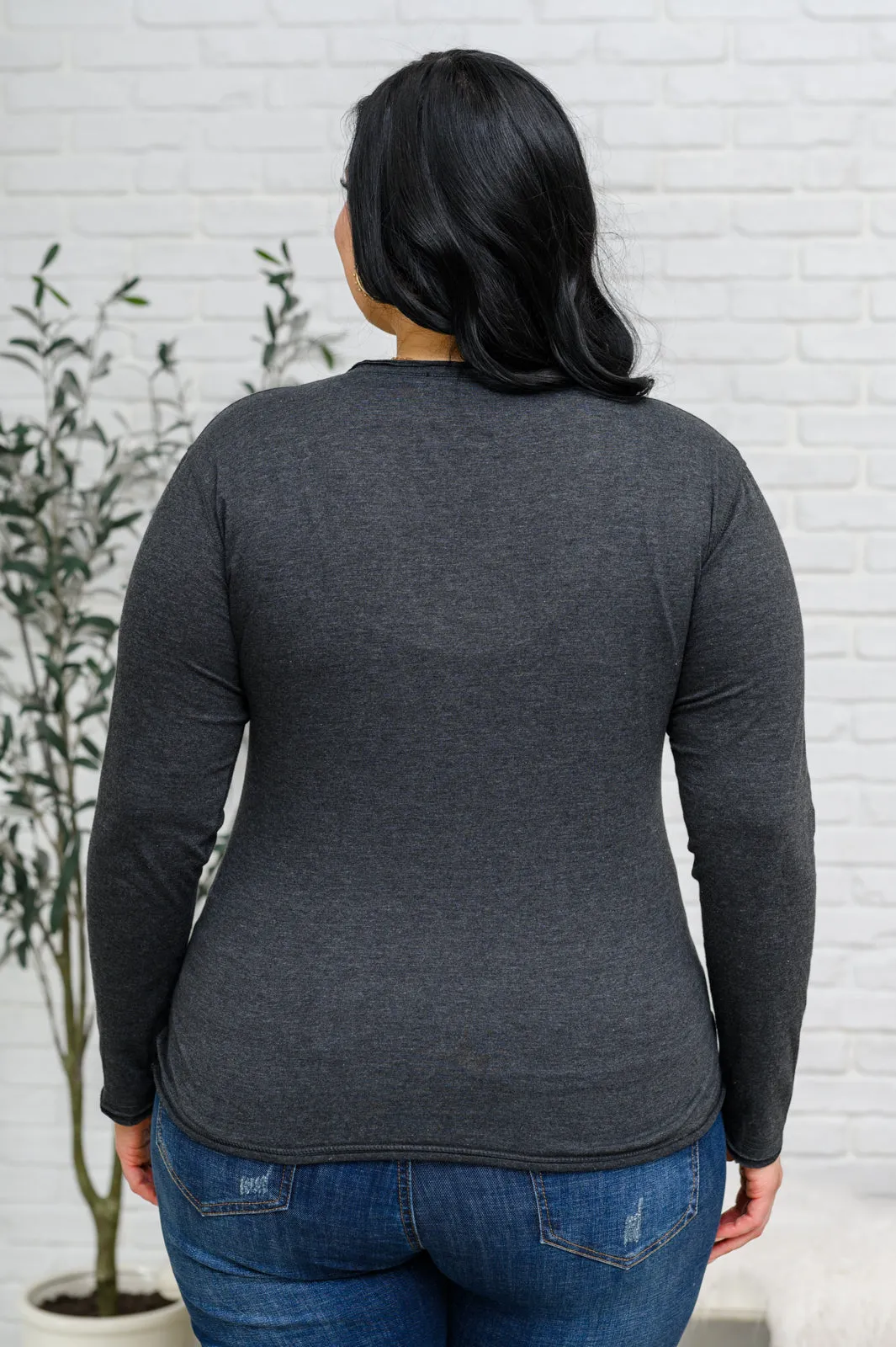 Beautiful Basics Raw Edge Top