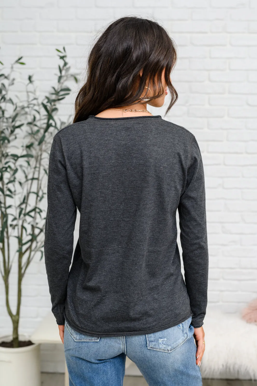 Beautiful Basics Raw Edge Top