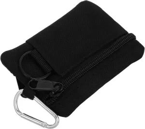 BESTYASH Mini Makeup Bag Army Pouch Electronic Organizer Waist Keychain Keychain Storage Travel Chain Wristlet Accessory Zipper Pouch