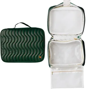 BFB Everywhere Bag Toiletry Bag Travel Bag with Hanging Hook, Water-resistant Makeup Cosmetic Bag Travel Organizer for Accessories, Shampoo, Full Sized Container, Toiletries, (Green)