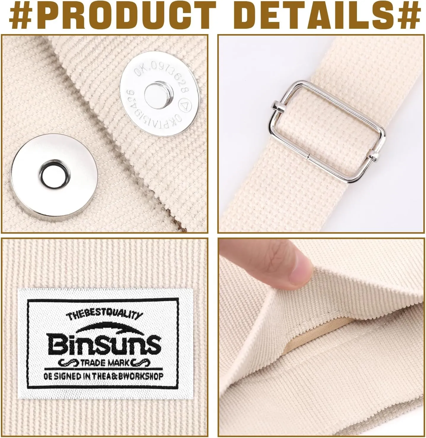 BINSUNS Corduroy Tote Bag for Women Small Satchel Bag Mini Tote Bag Aesthetic Crossbody Handbag - School Work Travel Shopping