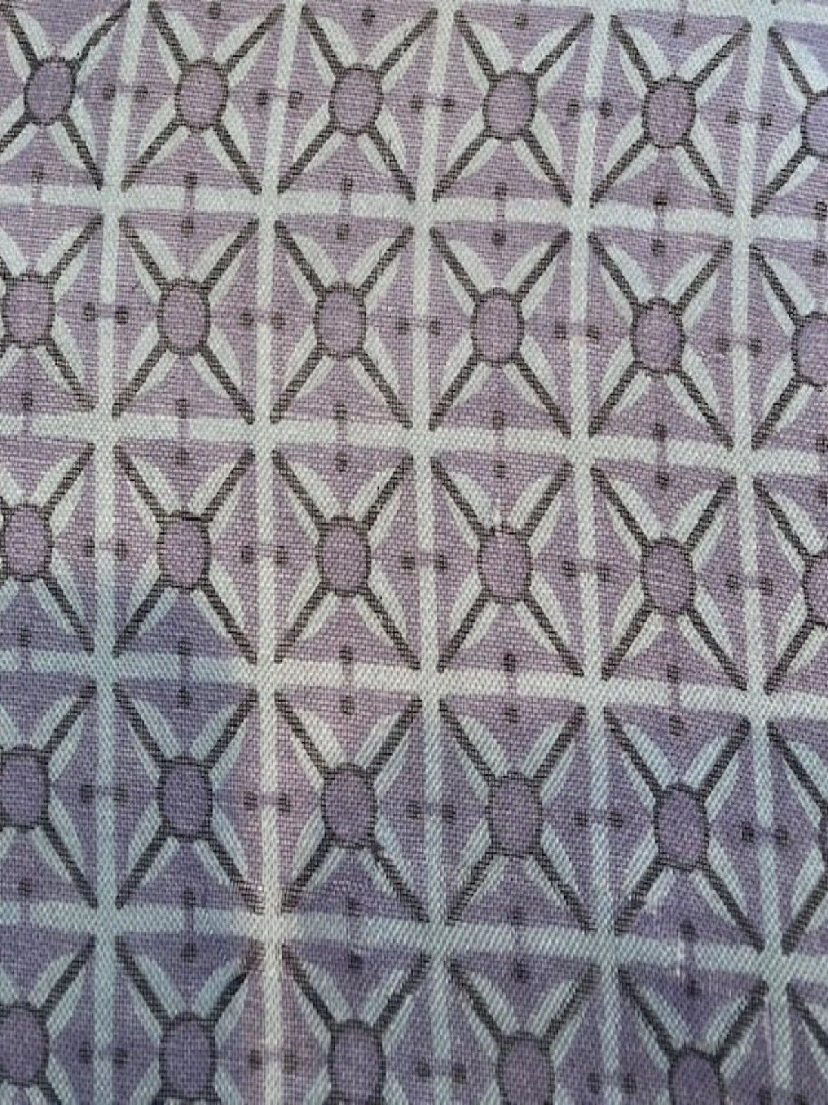 Blue Cross Square Coloured Woven Light weight Silk Taffeta