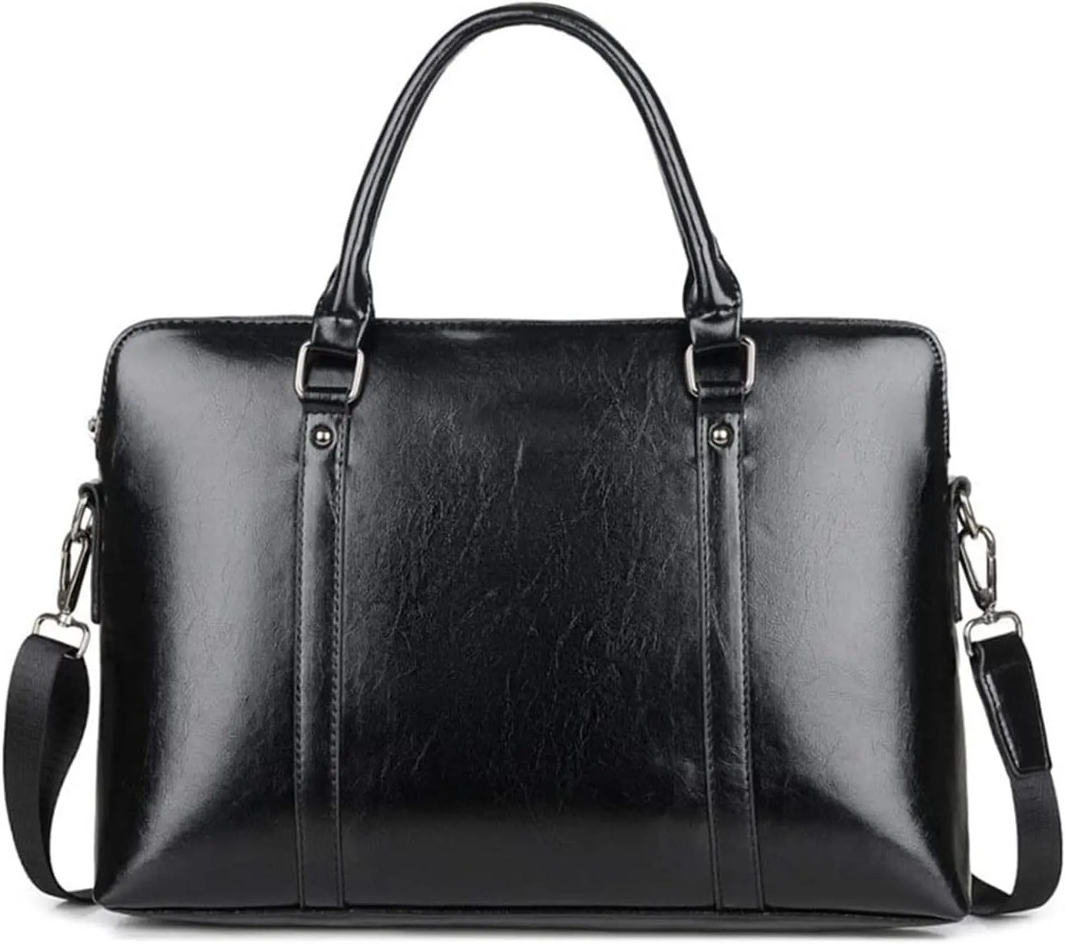 Briefcases Vintage Messenger Handbag,Laptop Handbag Bussiness Shoulder Bag Satchel Case Sleeve for Notebook