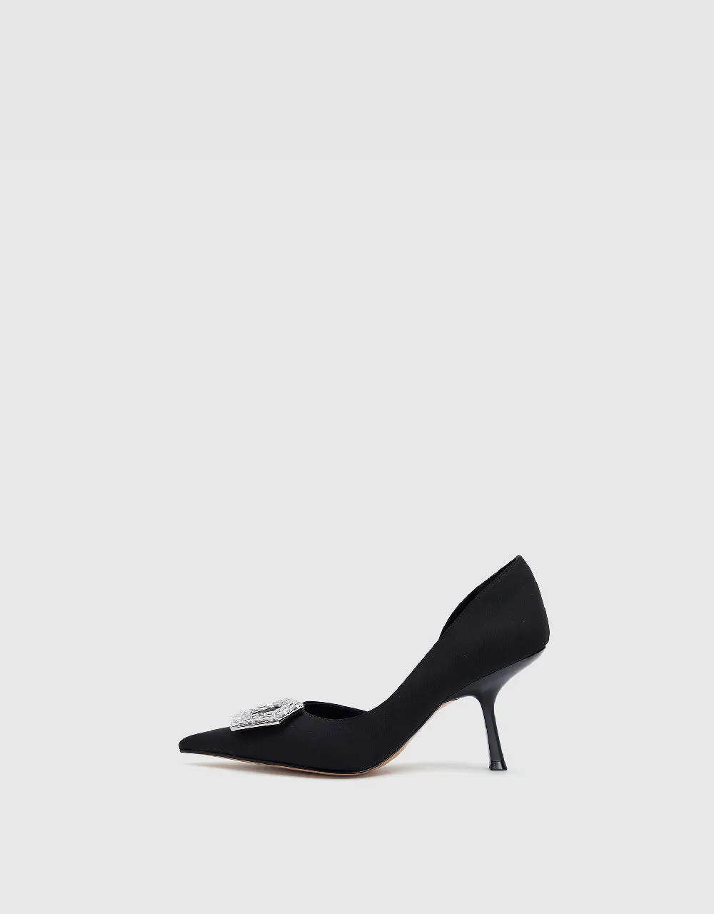 Buckle Décor Heeled Pumps