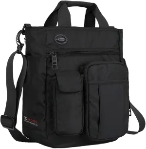 Business Briefcases Multi-Pocket Messenger Crossbody for Men Waterproof Shoulder Large Laptop Satchel