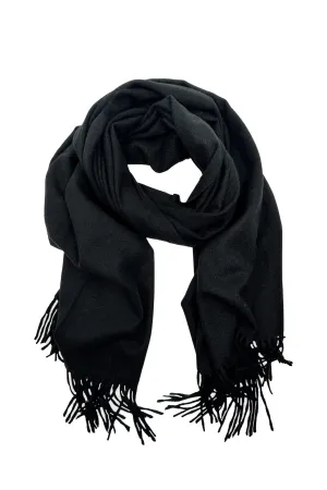 Capri Cashmere Scarf Black