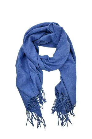 Capri Cashmere Scarf Denim Blue