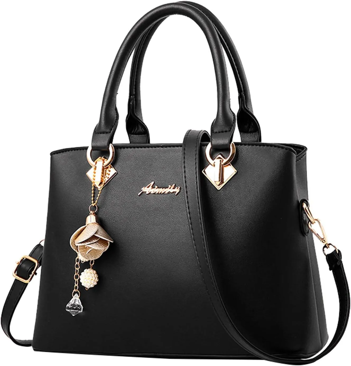 Car Handbag Hook Fashion Handbags Ladies Purse Satchel Shoulder Bags Tote Leather Bag For Ladies Big Tote Bag