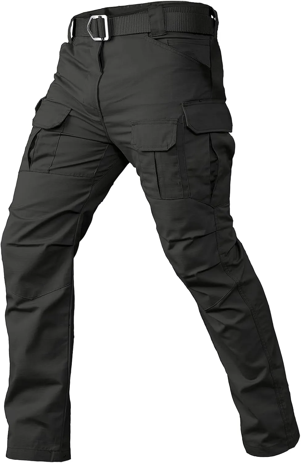 CARWORNIC Gear Men's Tactical Cargo Pants Waterpoof Lightweight Rip Stop EDC Military Combat Trousers