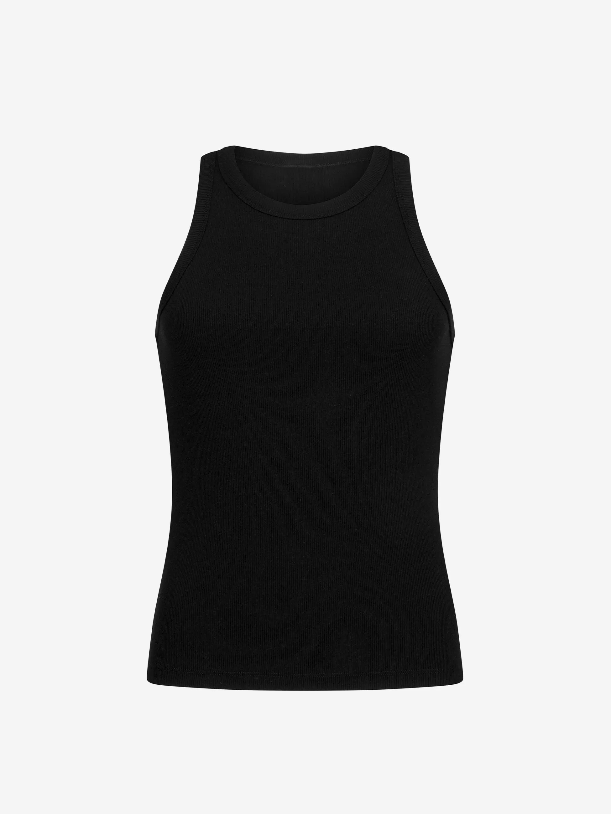 Classic Rib Tank - Black
