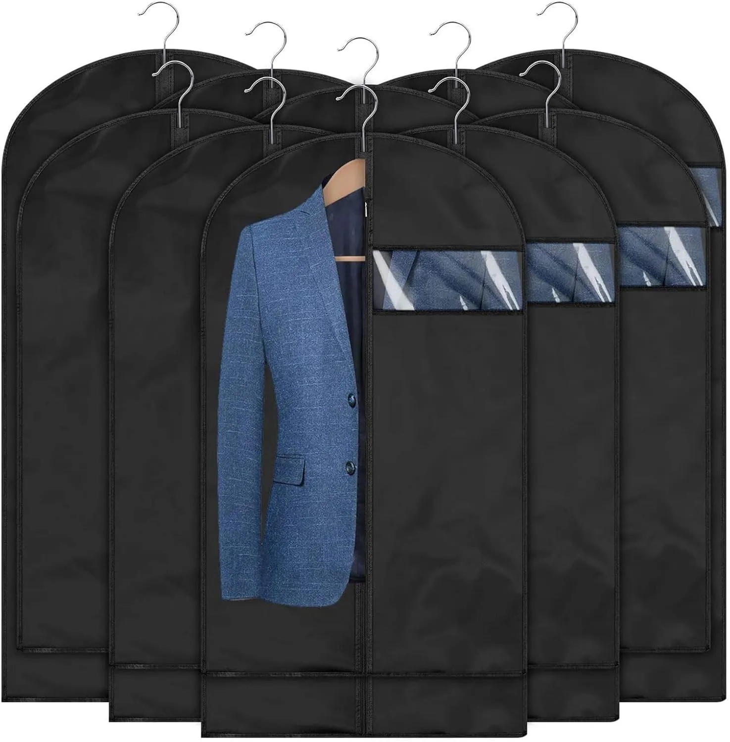 Clothing Covers Coat Suit Dress Protector Hanging Garment Bags Closet Clothes