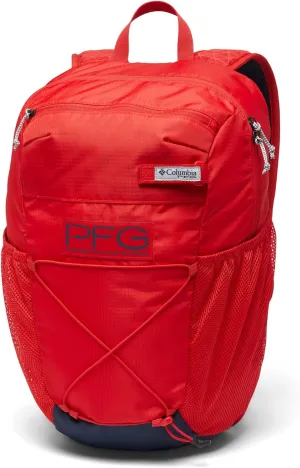 Columbia Unisex PFG Terminal Tackle 22L Backpack, Red Spark/Hooks, One Size