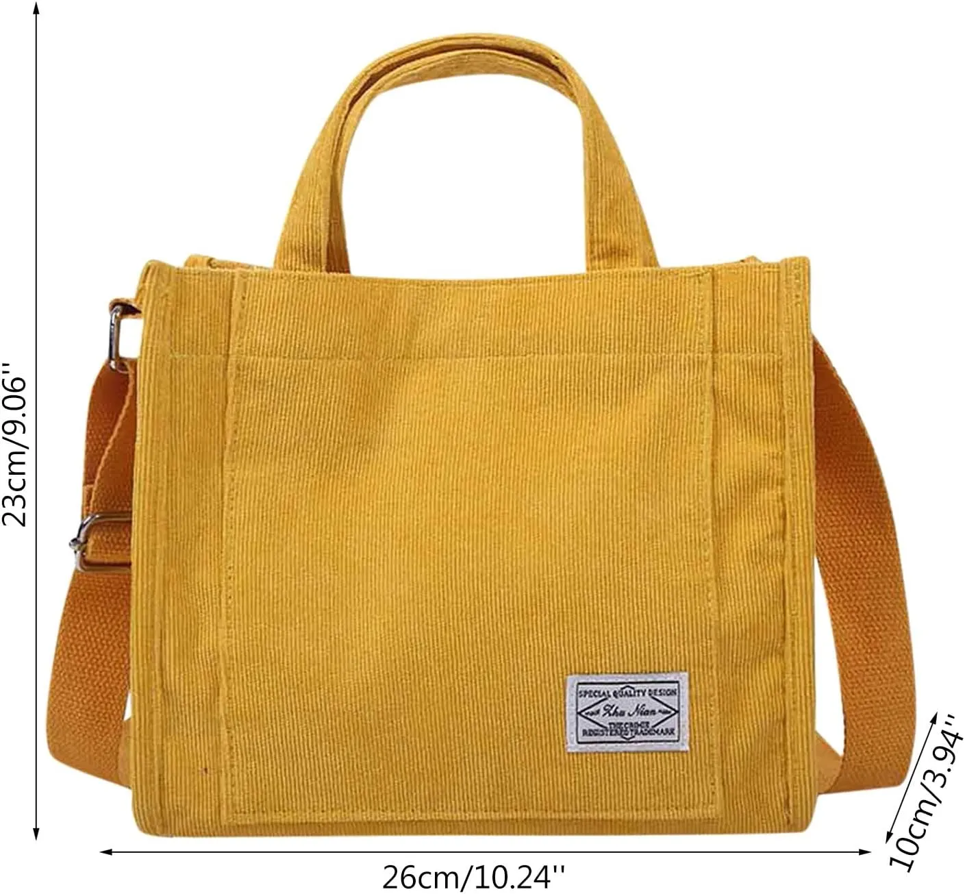 Crossbody Handbag Purse Girls' Polyester Small Square Bag Korean Fashion Portable One Shoulder Drawstring