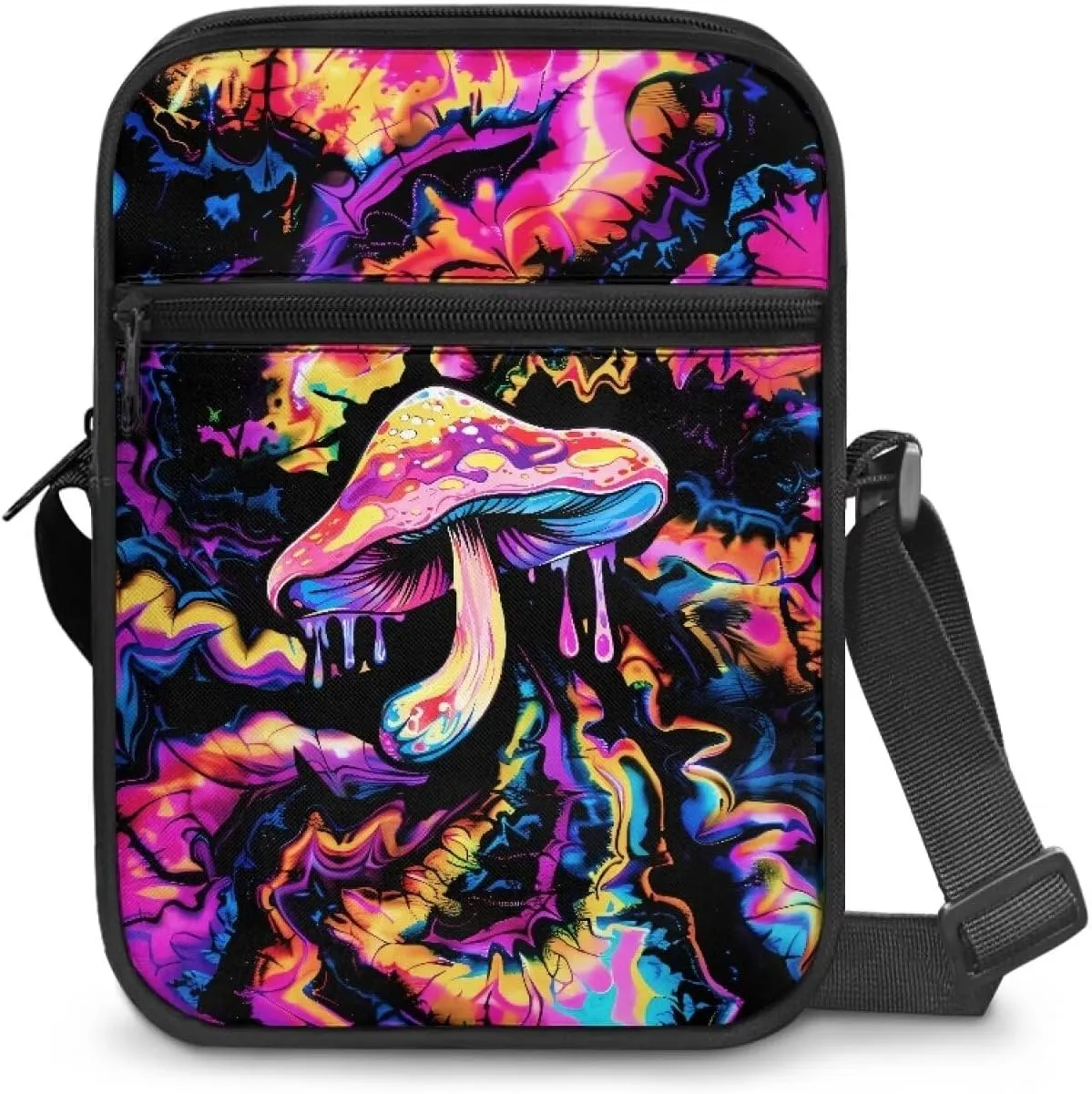 Crossbody Messenger Bags Womens Shoulder Bag Mini Work Office Bag Briefcases with Zipper
