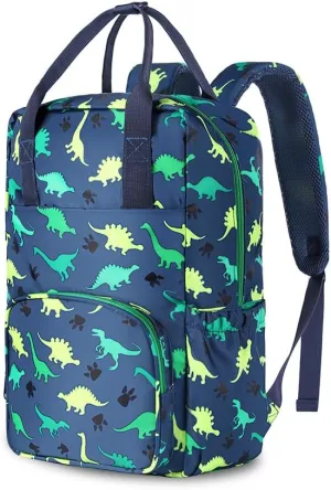 Dinosaur Backpack for Boys Girls,Kids School Bags Backpack,Cute Lightweight Breathable Bookbags,Back to School Schoolbags Backpacks,for Kindergarten Primary School, One Szie