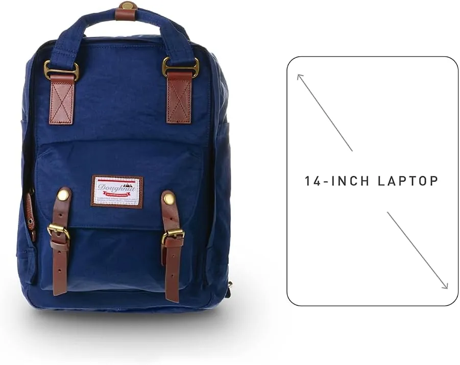 Doughnut Travel Laptop Backpack, Slim Durable Daypack Backpacks, Water Resistant 16L Bag for Men & Women Fits 14 Inch Notebook(BLUEBERRY)