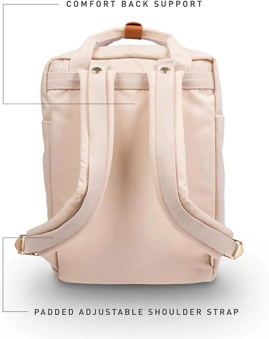 Doughnut Travel Laptop Backpack, Slim Durable Daypack Backpacks, Water Resistant 16L Bag for Men & Women Fits 14 Inch Notebook(GC HAZY)