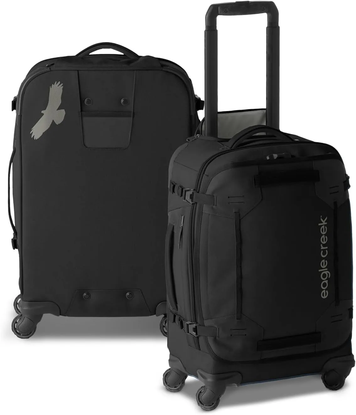 eagle creek Gear Warrior XE 4 Wheeled Carry On Luggage, Black - One Size