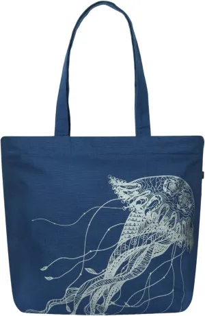 Ecoright Aesthetic Canvas Tote Bag for Women Large Zipper Tote Bags with Pocket, Womens Tote Bag for Yoga, Work, Beach