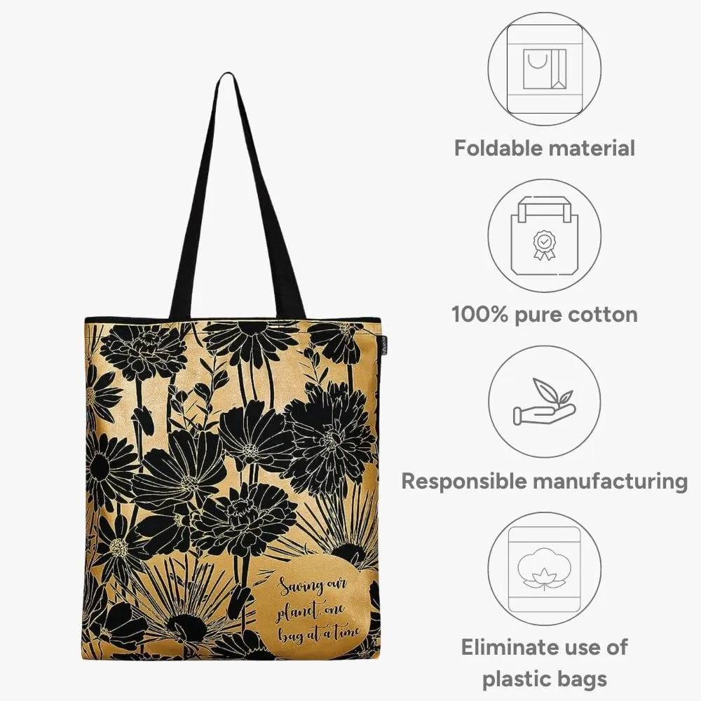 Ecoright Tote Bag for Women, Reusable Grocery Bag, Canvas Tote Bag for Shopping, St Patrick Day Bags