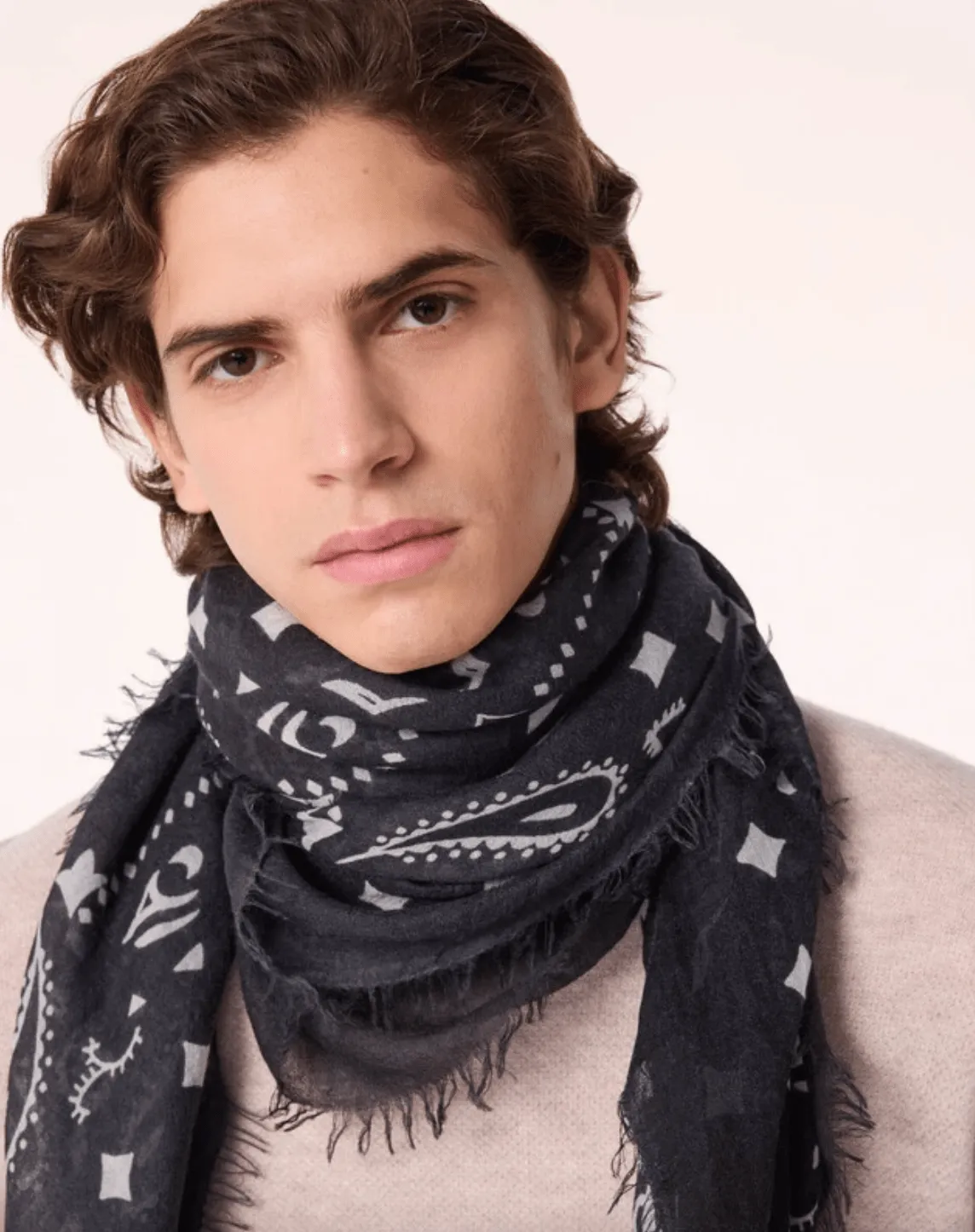 Effy Bandana Scarf - Noir