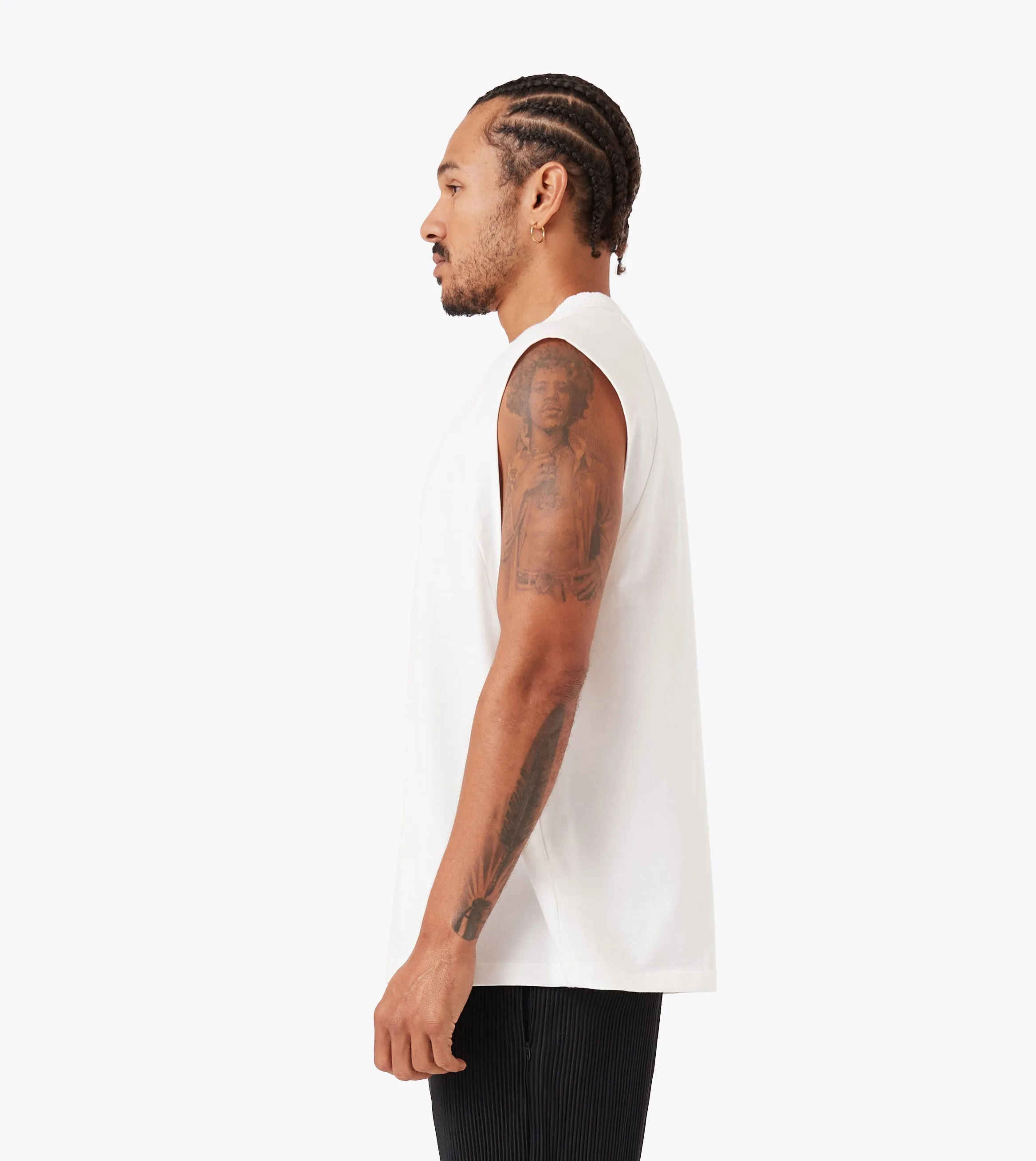 Emblem Muscle Vintage White