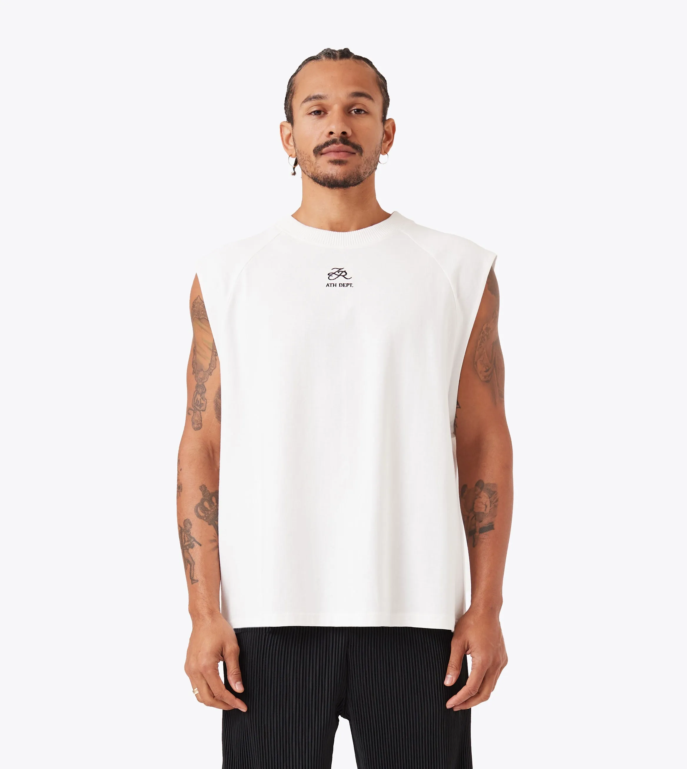 Emblem Muscle Vintage White