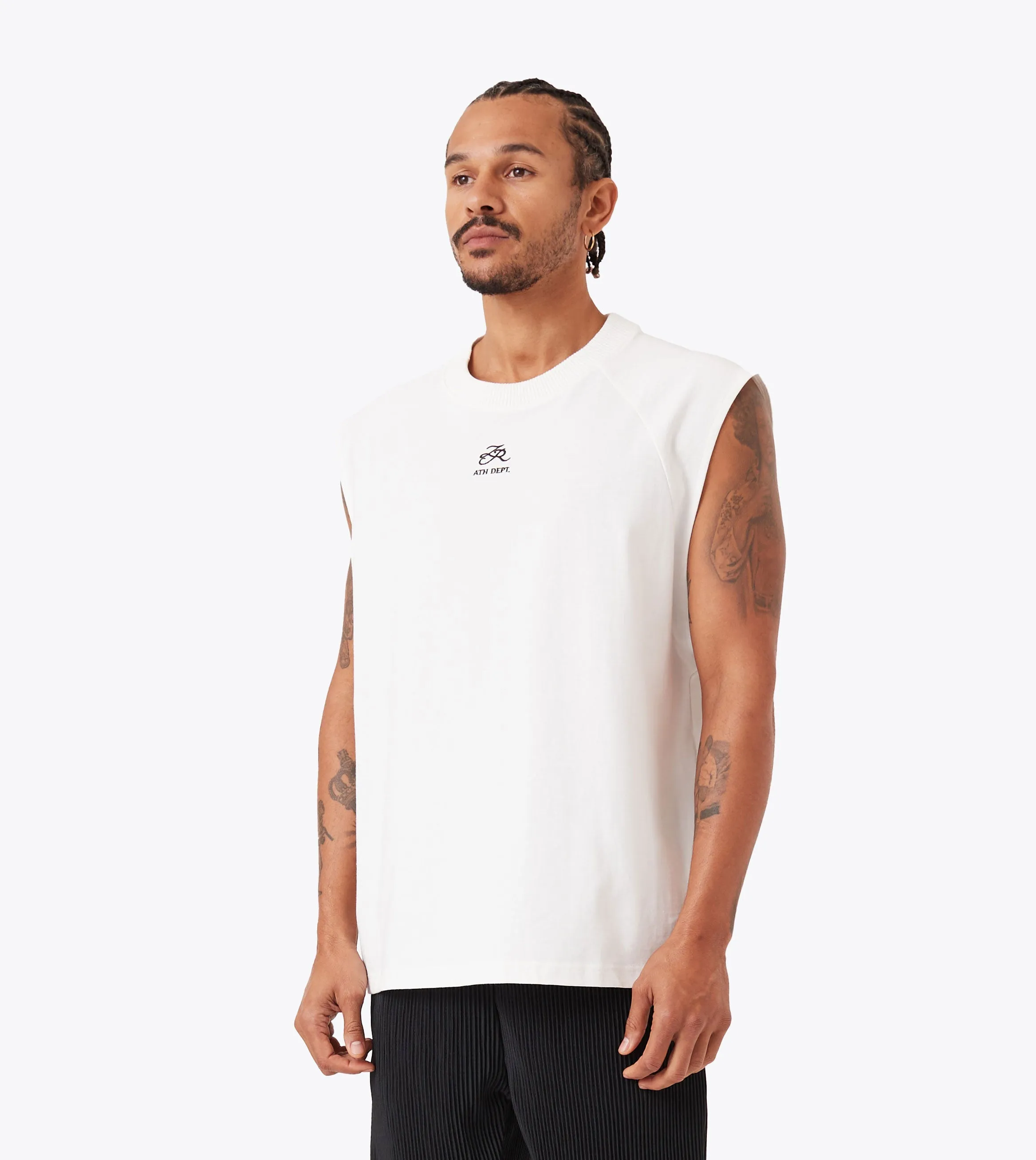 Emblem Muscle Vintage White
